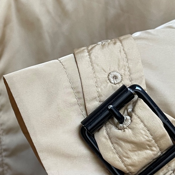 NWOT Burberry Nylon 2in1 Trench Coat and Quilt Jacket 4 XS - Picture 5 of 15